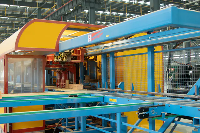 Hundegger CNC timber processing equipment